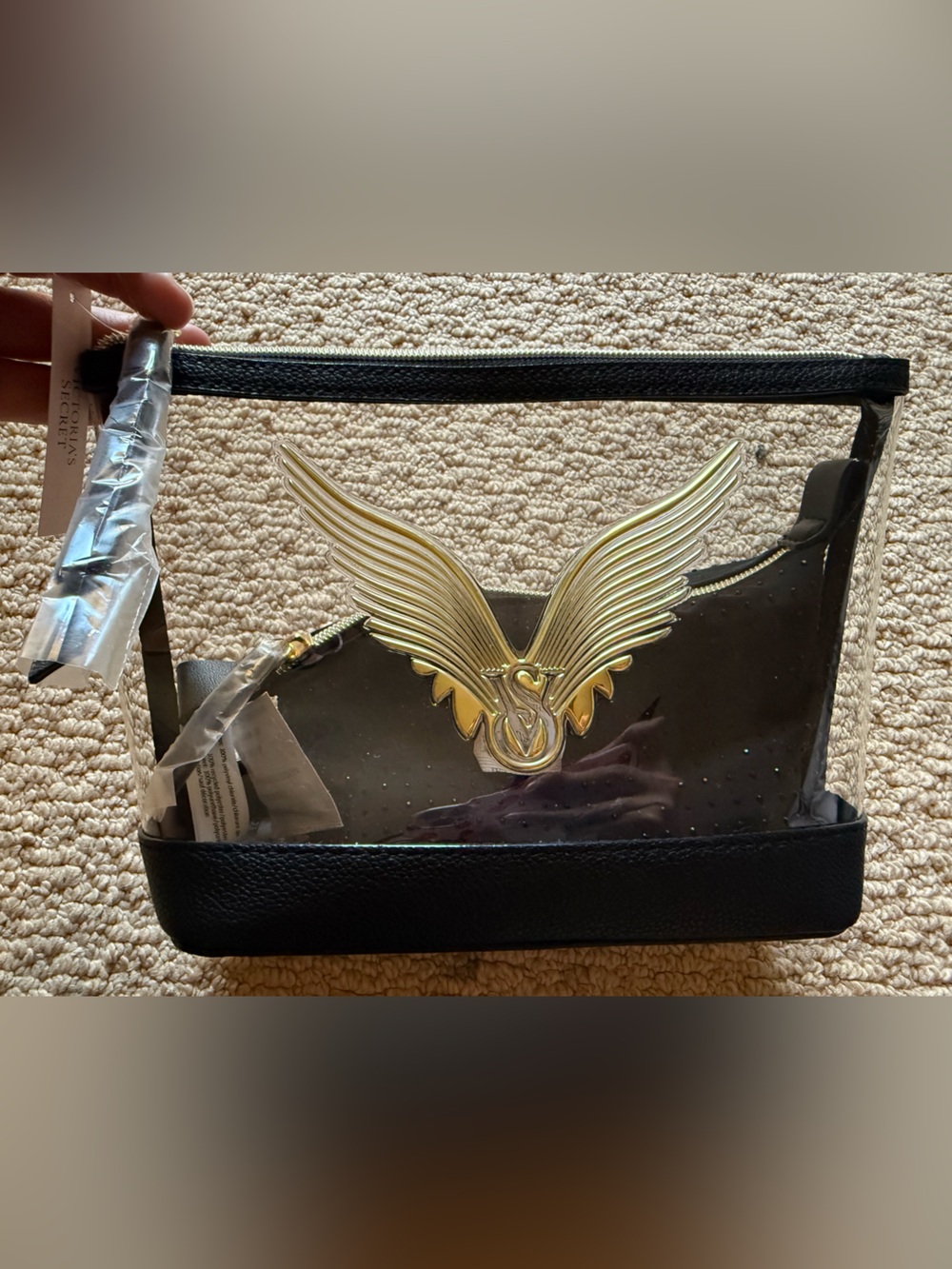 Victoria’s Secret - Wing Emblem Clear Cosmetic Bag